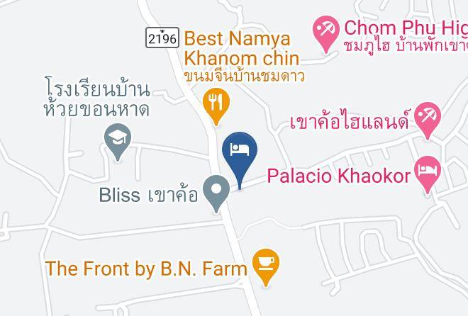 Amphoe Khao Kho - Khao Kor Highland Resort Maps
