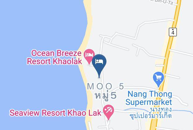 Amphoe Takua Pa - Khao Lak Green Beach Resort Maps