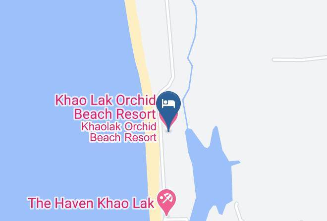 Amphoe Takua Pa - Khao Lak Orchid Beach Resort Maps