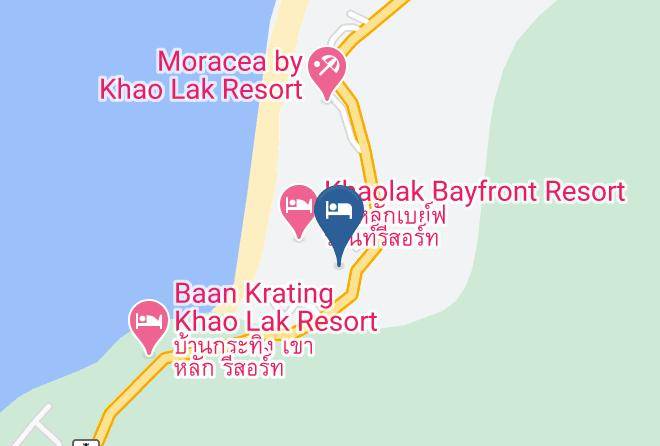 Amphoe Takua Pa - Khao Lak Palm Beach Resort Maps