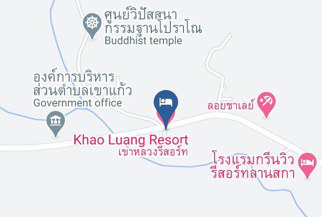 Amphoe Lan Saka - Khao Luang Resort Maps