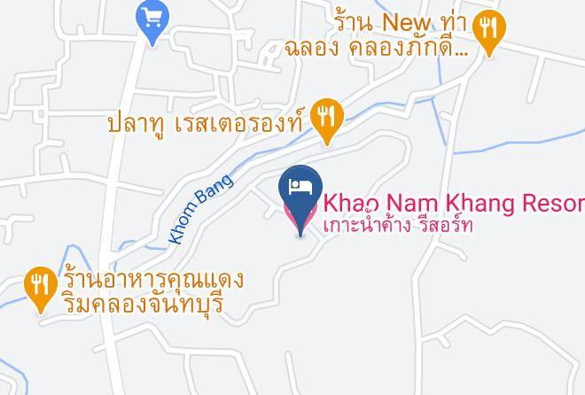 Amphoe Mueang Chanthaburi - Khao Nam Khang Resort Maps