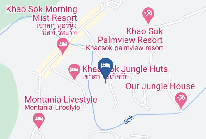 Amphoe Phanom - Khao Sok Island Resort Maps