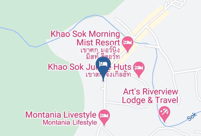 Amphoe Phanom - Khao Sok Nature Place Maps