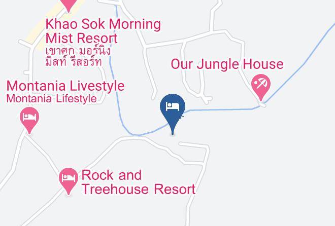 Amphoe Phanom - Khao Sok Nature Resort Maps
