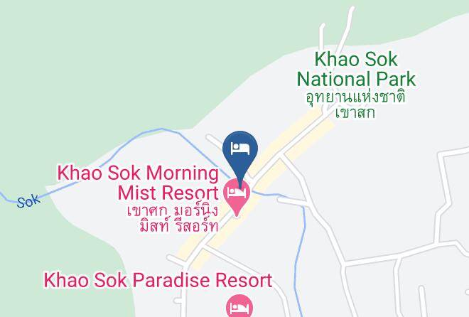 Amphoe Phanom - Khao Sok Riverfront Resort Maps