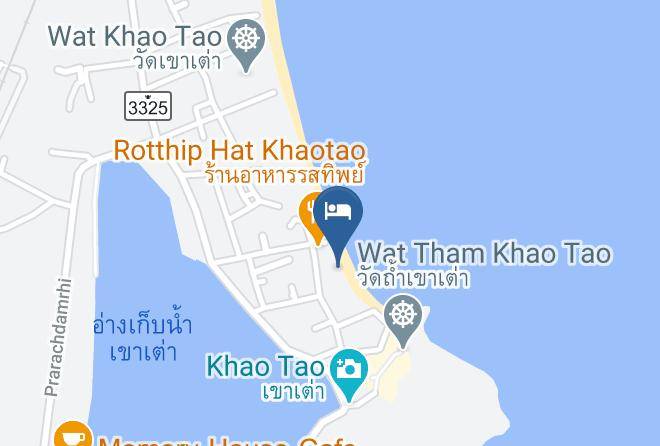 Amphoe Hua Hin - Khao Tao Beach Lodge Maps