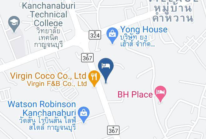 Amphoe Mueang Kanchanaburi - Khao Tong View Hotel Maps