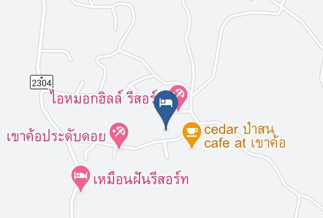Amphoe Khao Kho - Khao Kho Terrace Hill Resort Maps