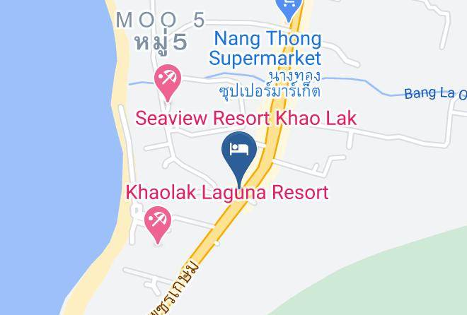 Amphoe Takua Pa - Khaolak C Nior Bungalow Maps