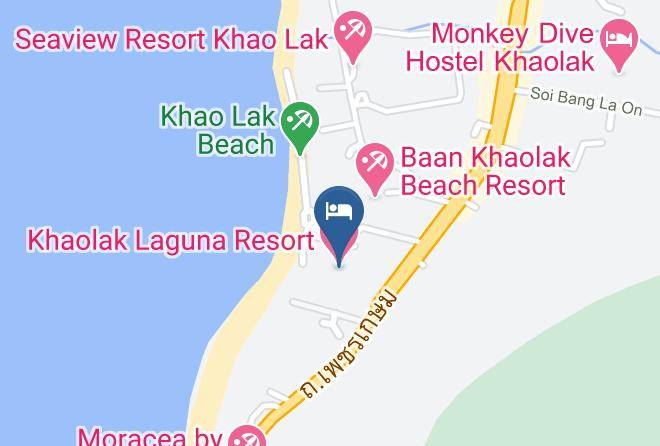 Amphoe Takua Pa - Khaolak Laguna Resort Maps