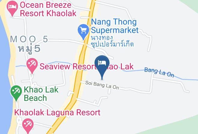 Amphoe Takua Pa - Khaolak Palm Hill Resort Maps