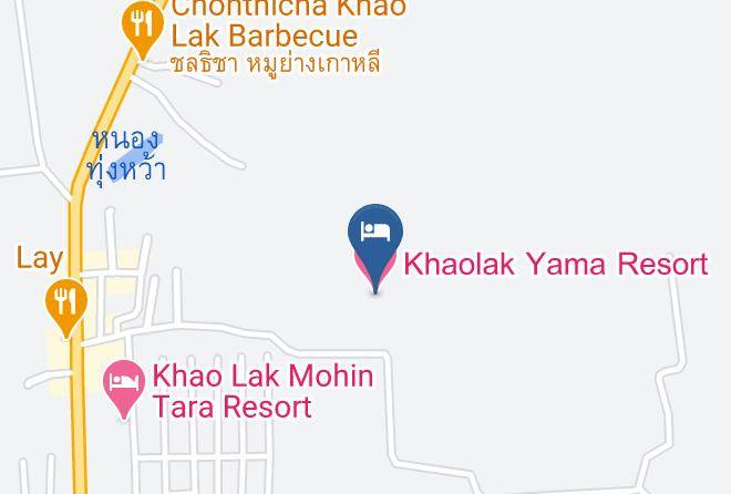 Amphoe Takua Pa - Khaolak Yama Resort Maps