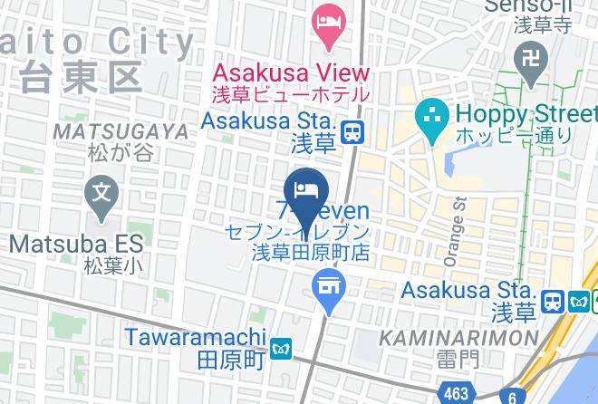 Taito Ward - Khaosan Tokyo Laboratory Maps