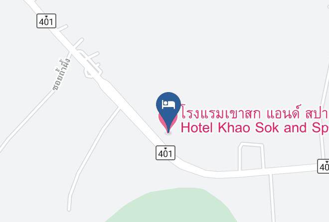 Amphoe Phanom - Khaosok Good View Resort Maps