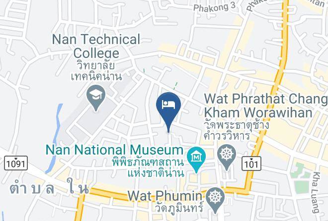Amphoe Mueang Nan - Khaung Chang Kam Boutique Hotel Maps