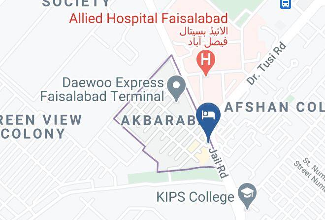 Islamabad - Khayyam Hotel Maps