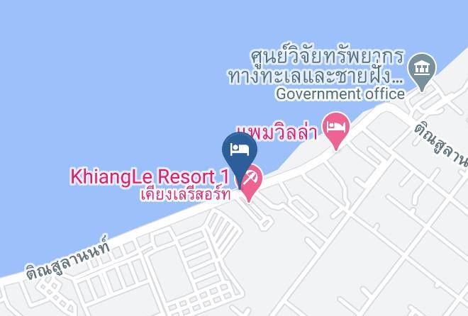 Amphoe Mueang Songkhla - Khiang Le Resort 1 Maps