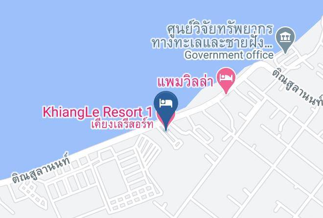 Amphoe Mueang Songkhla - Khiangle Resort 1 Maps