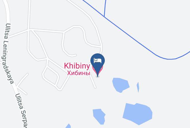 Kirovsk - Khibiny Hotel Maps