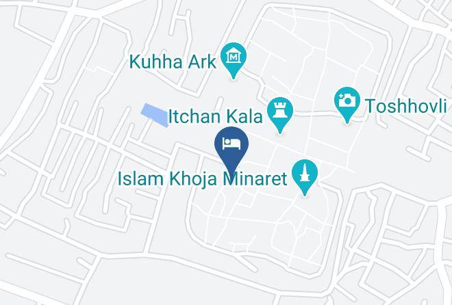 Urganch - Khiva Euroasia Hotel Maps