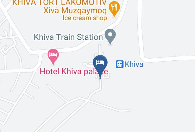 Urganch - Khiva Lokomotiv Maps