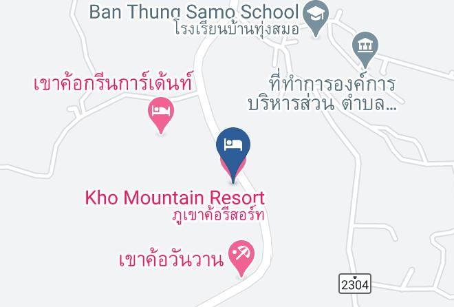 Amphoe Khao Kho - Kho Mountain Resort Maps