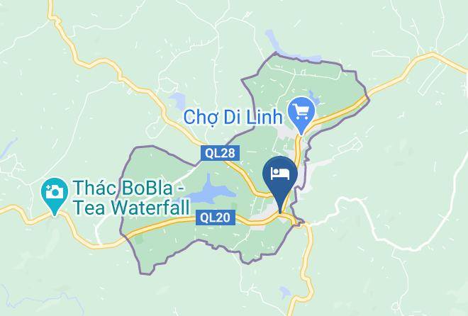 Di Linh - Khoa Dat Hotel Maps