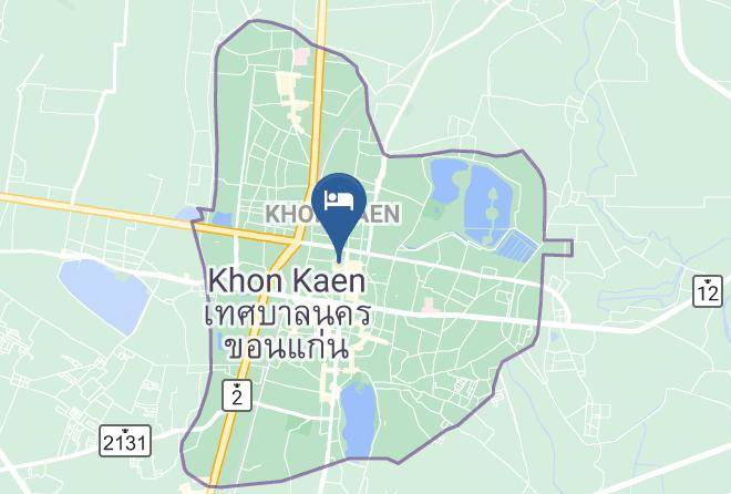 Amphoe Mueang Khon Kaen - Khon Kaen Hotel Maps