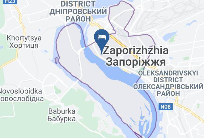 Zaporizhzhya - Khortitsa Palace Hotel Maps