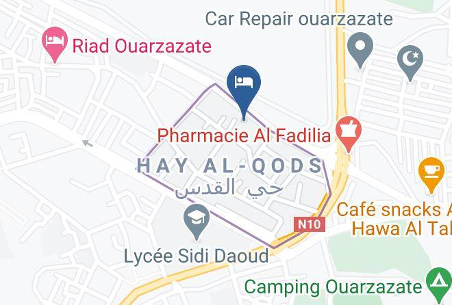 Ouarzazate - Khris Palace Maps