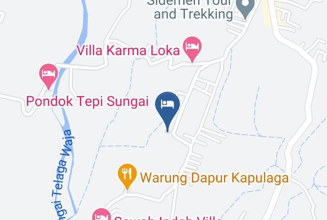 Karangasem Regency - Khrisna Homestay Maps