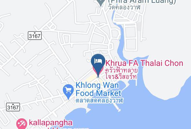 Amphoe Mueang Prachuap Khiri Khan - Khrua Fa Thalai Chon Maps