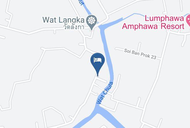 Amphoe Amphawa - Khum Khun Sri Wangchai Maps