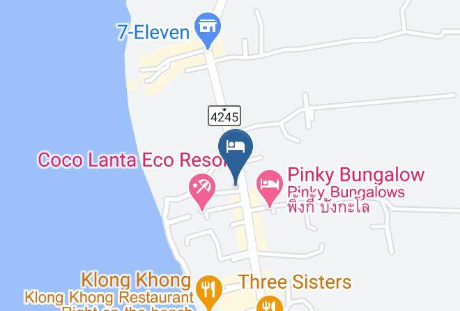 Amphoe Ko Lanta - Khum Laanta Resort Maps