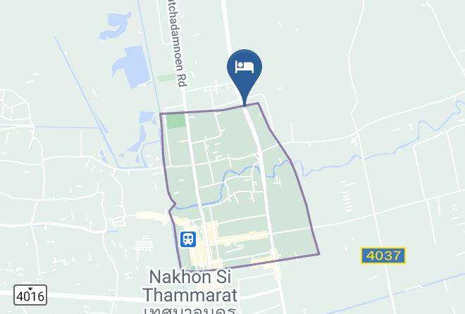 Amphoe Mueang Nakhon Si Thammarat - Khum Nakhon Hotel Maps
