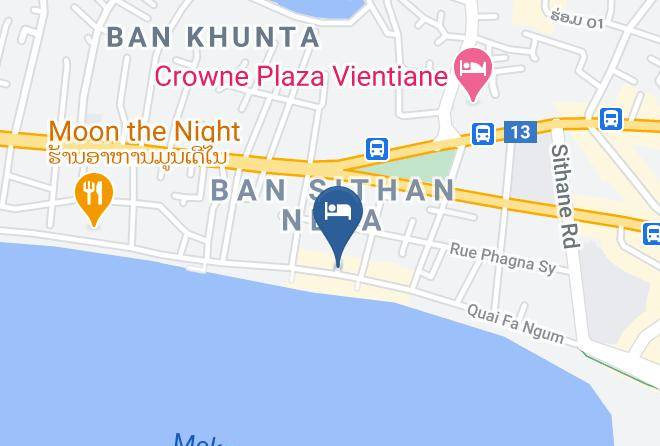Khung Riverside Hotel Map