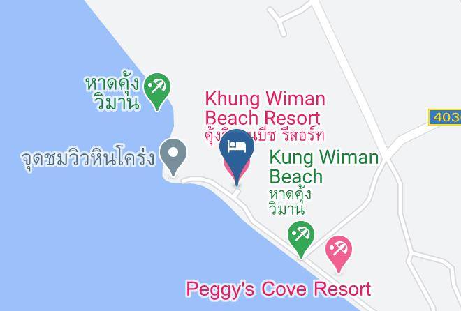 Amphoe Na Yai Am - Khung Wiman Beach Resort Maps