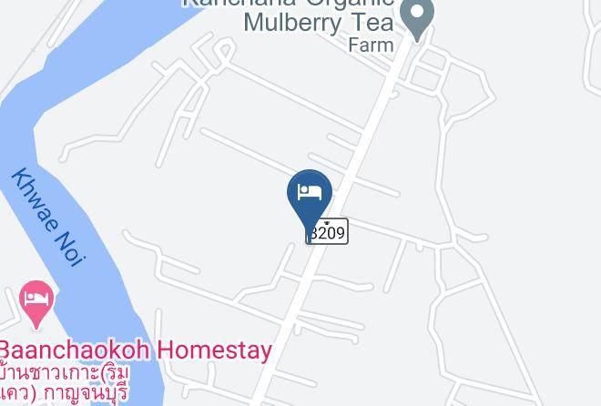 Amphoe Mueang Kanchanaburi - Khunya Resort River Kaew Maps
