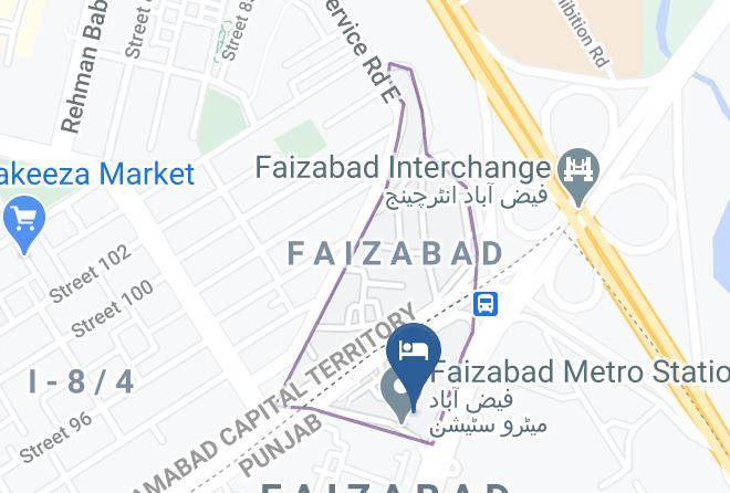 Islamabad - Khursheed Palace Faizabad Maps