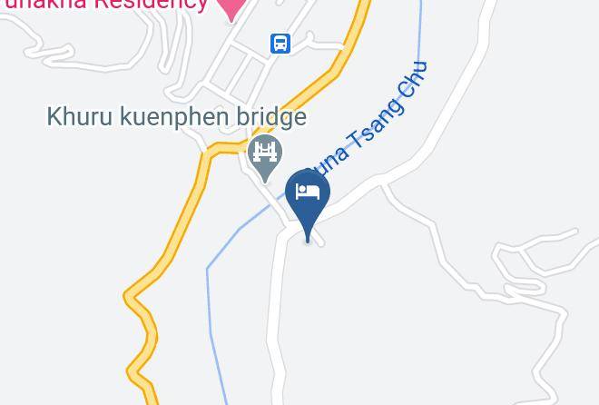 Punakha - Khuru Resort Maps