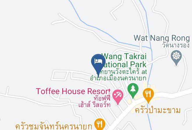 Amphoe Mueang Nakhon Nayok - Khwan Darunee Resort Maps