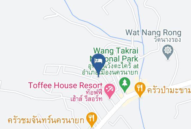 Amphoe Mueang Nakhon Nayok - Khwan Nakorn Sport Garden Maps