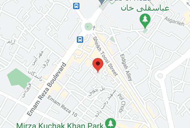 Birjand - Kiana Hotel Maps