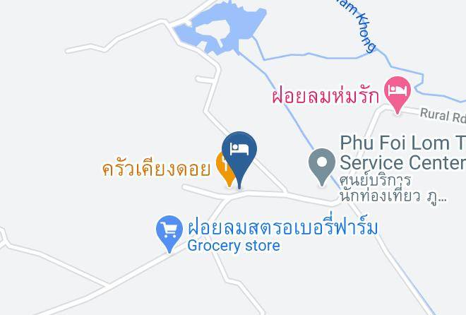 Amphoe Nong Saeng - Kiangdoifoilom Resort Maps