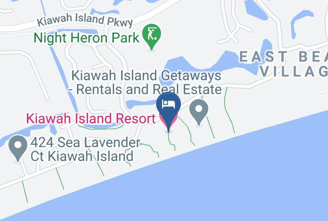 Charleston - Kiawah Island Resort Maps