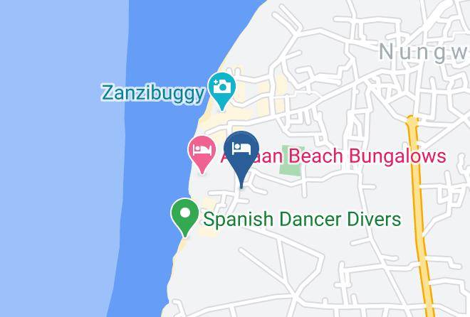 Zansibar North Central - Kibanda Restaurant Maps