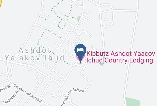 Ashdot Yaacov Ihud - Kibbutz Ashdot Yaacov Ichud Country Lodging Maps
