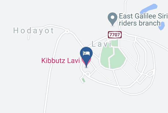 Lavi - Kibbutz Lavi Hotel Maps