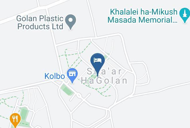 Shaar Hagolan - Kibbutz Shaar Hagolan Country Lodging Maps